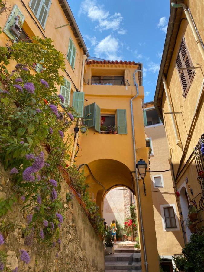 Ferienwohnung Vieux Chateau, Vue Mer Menton Exterior foto